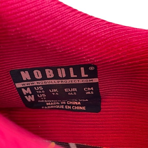 Nobull Super Frabric Project United In Movement Trainers Shoes Sz 10.5 Mens Pink - Picture 6 of 7